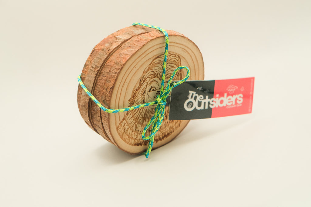 Chip - Pine Wood Coaster