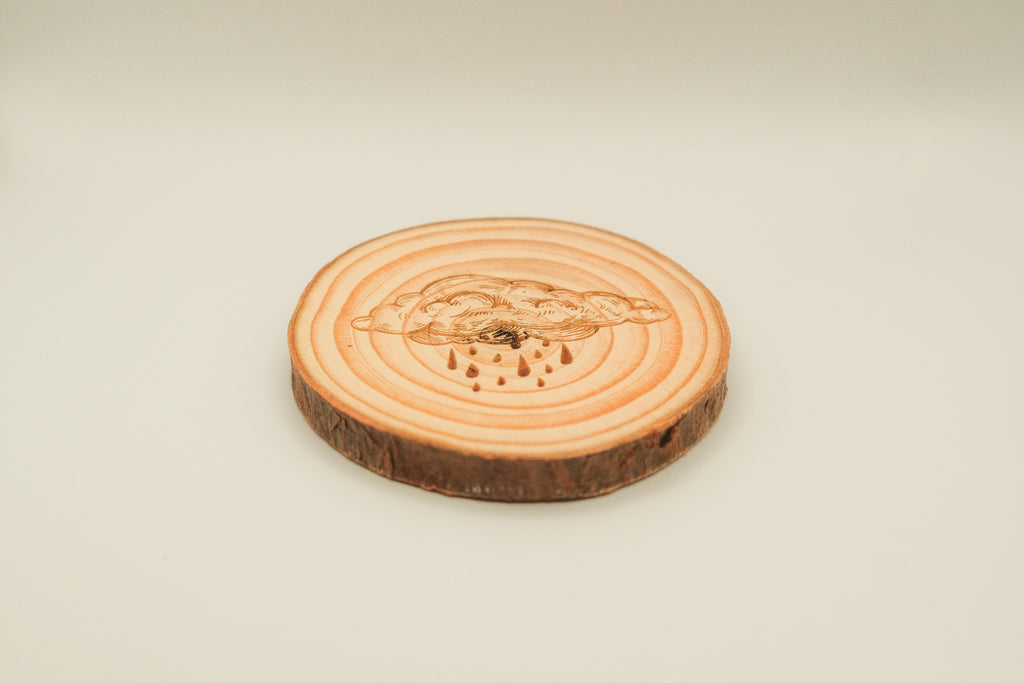Chip - Pine Wood Coaster