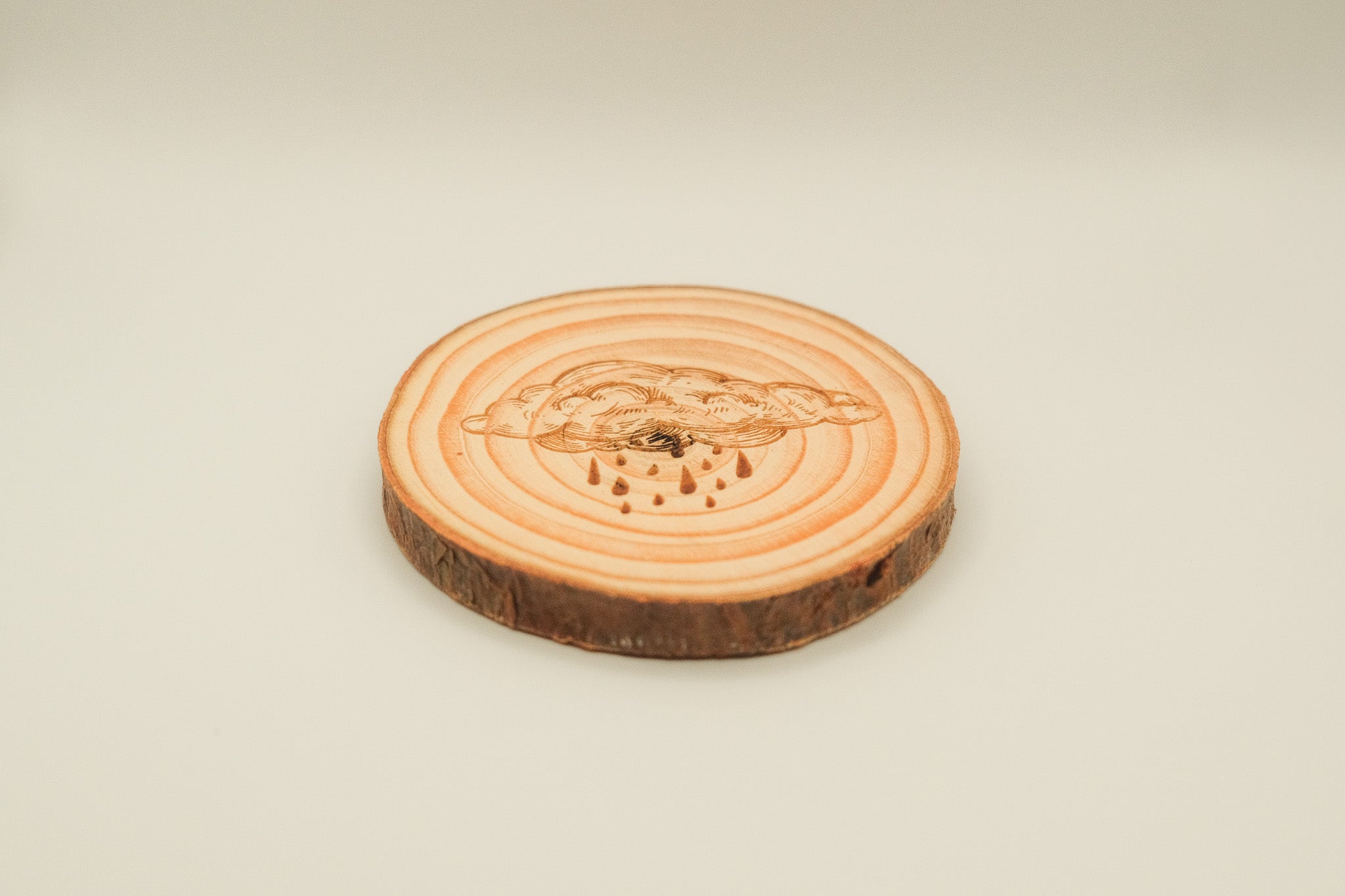 Chip - Pine Wood Coaster