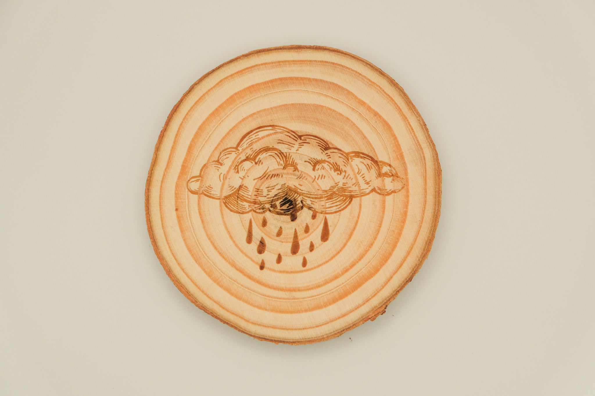 Chip - Pine Wood Coaster