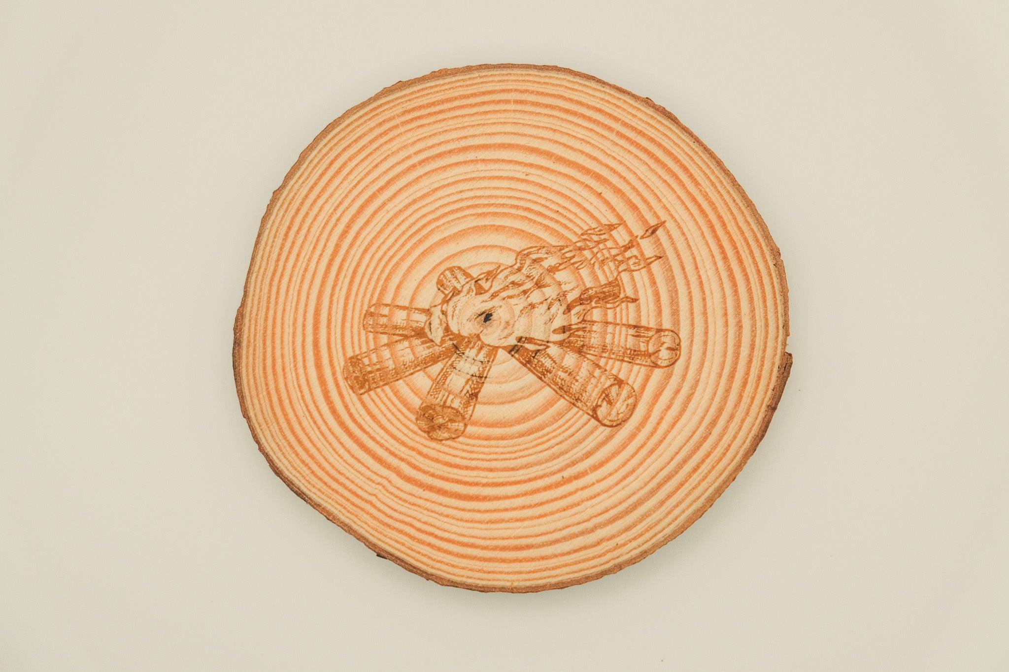 Chip - Pine Wood Coaster